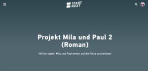 Read more about the article Mila und Paul 2 auf Startnext via Crowdfunding